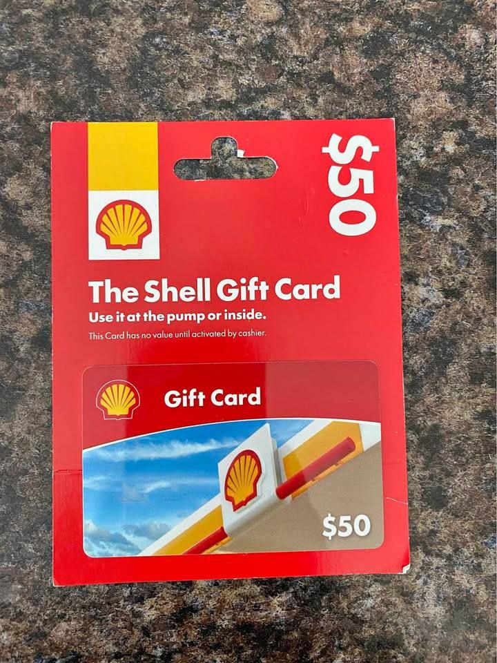 The Shell Gift Cards the shell gift cards
