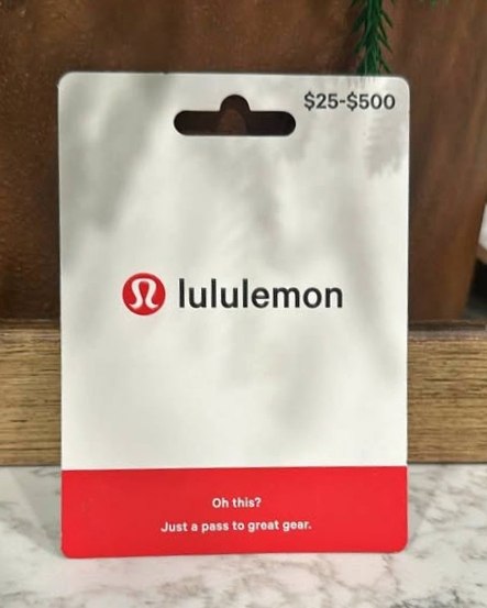Lululemon Gift Cards pandora gift cards (copy)